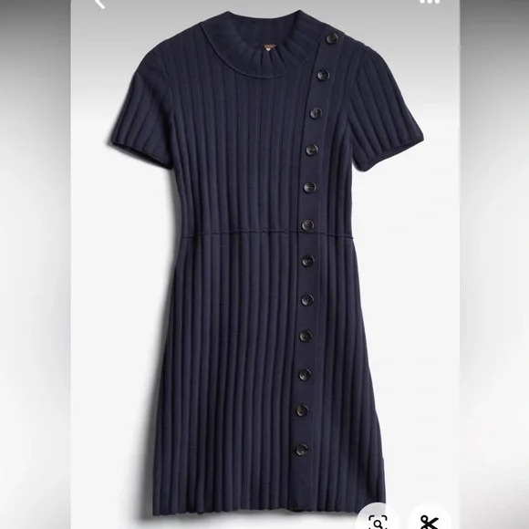 Free People Dresses & Skirts - Free People Lottie Rib Knit Dress Women’s Size Small